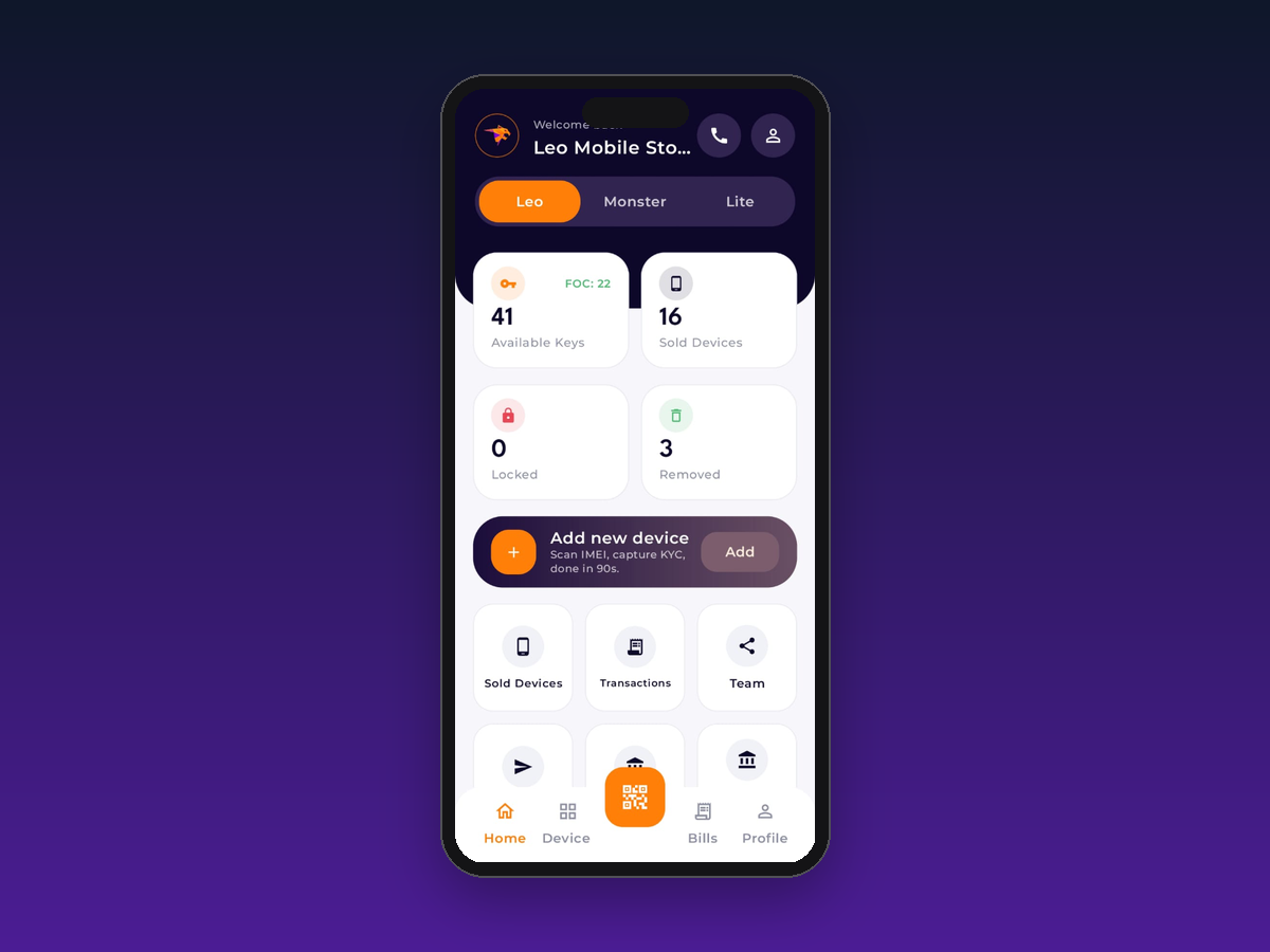 LEO Locker Dashboard